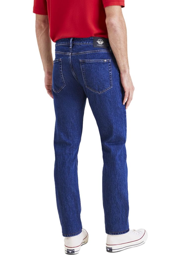 Pantalón Hombre Jean Cut Slim Fit Azul 56791-0074-2