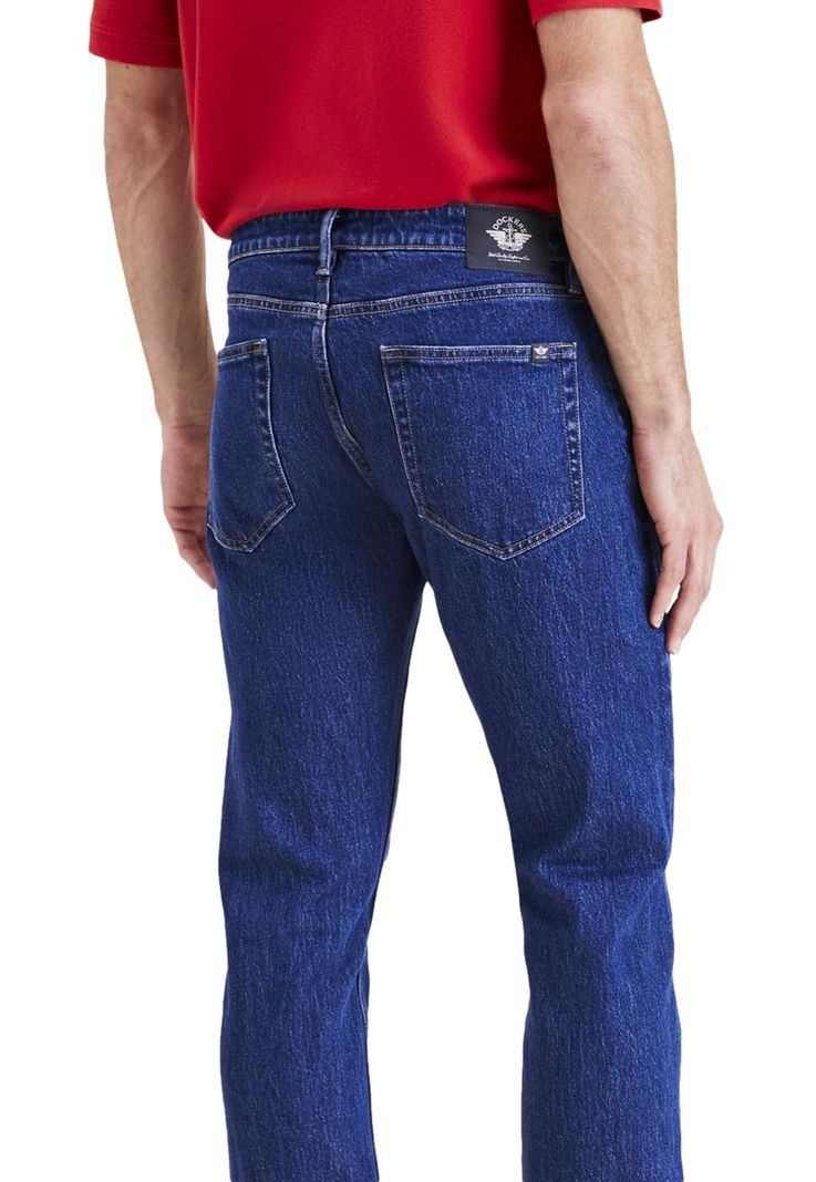 Pantalón Hombre Jean Cut Slim Fit Azul 56791-0074-3