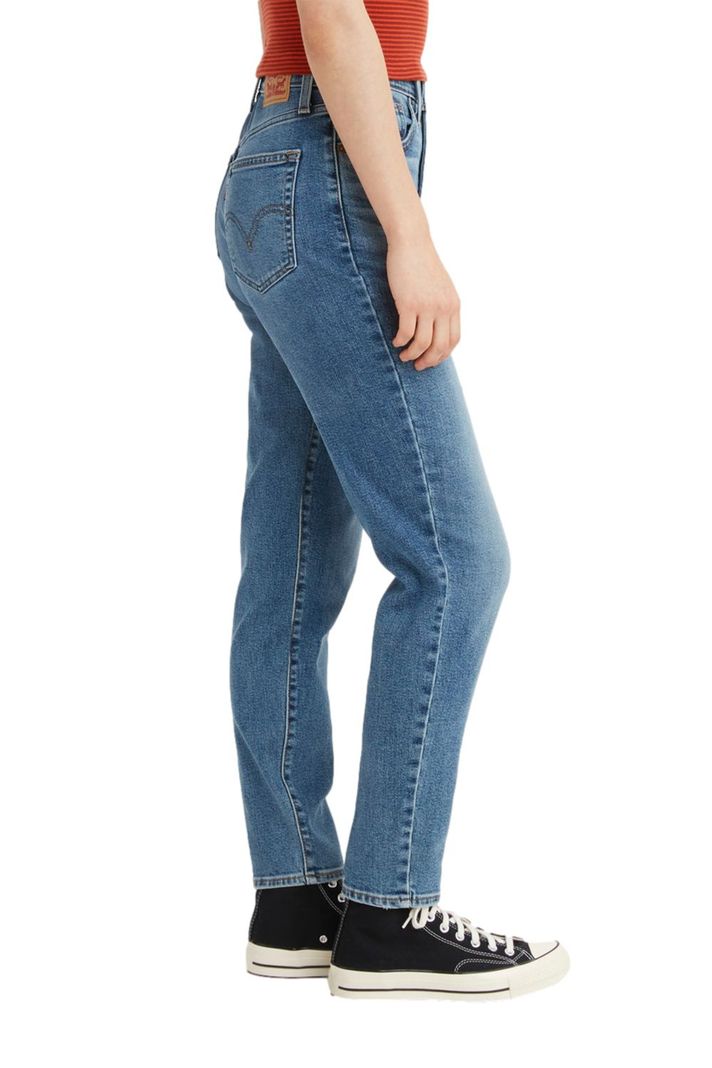 Jeans Mujer High Waisted Mom Azul Levis 26986-0026-1