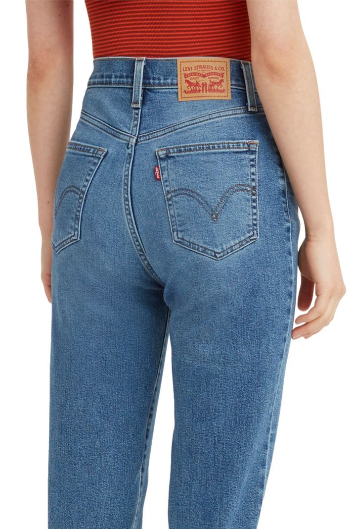Jeans Mujer High Waisted Mom Azul Levis 26986-0026-3