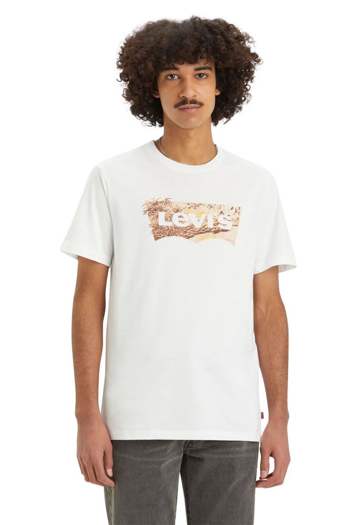 Polera Hombre Graphic Crewneck Tee Blanco Levis 22491-1588-0