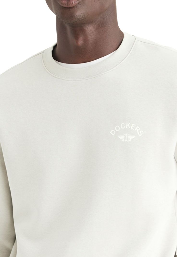 Polerón Hombre Crewneck Regular Fit Crema A3199-0047-1