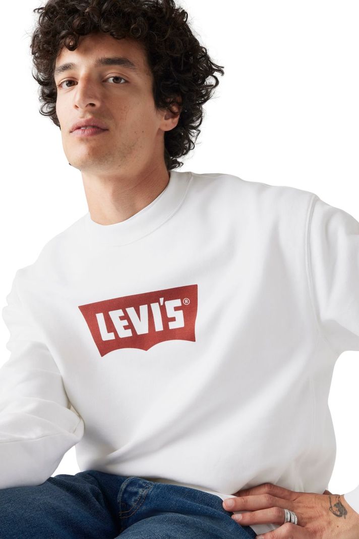 Polerón Hombre Premium Graphic Crew Blanco Levis 000MS-0000-4