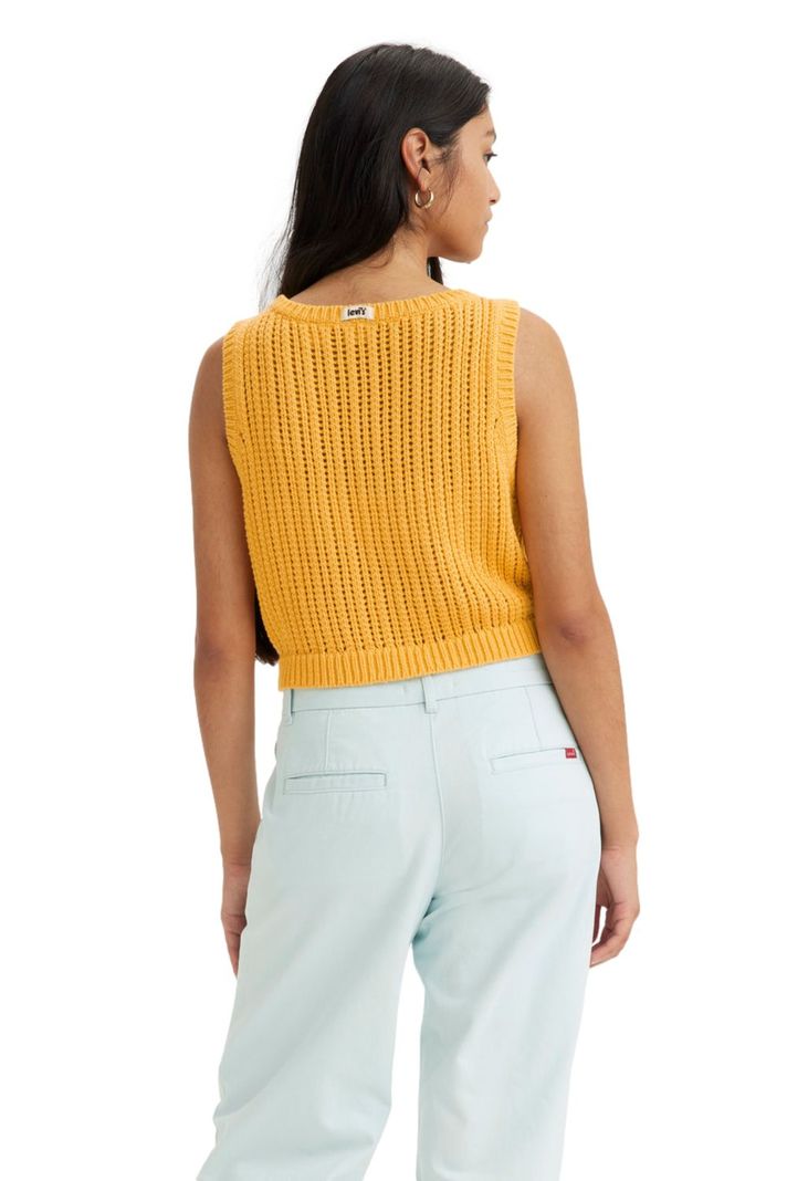 Chaleco Mujer Baby Blue Vest Amarillo Levis A4247-0001-3