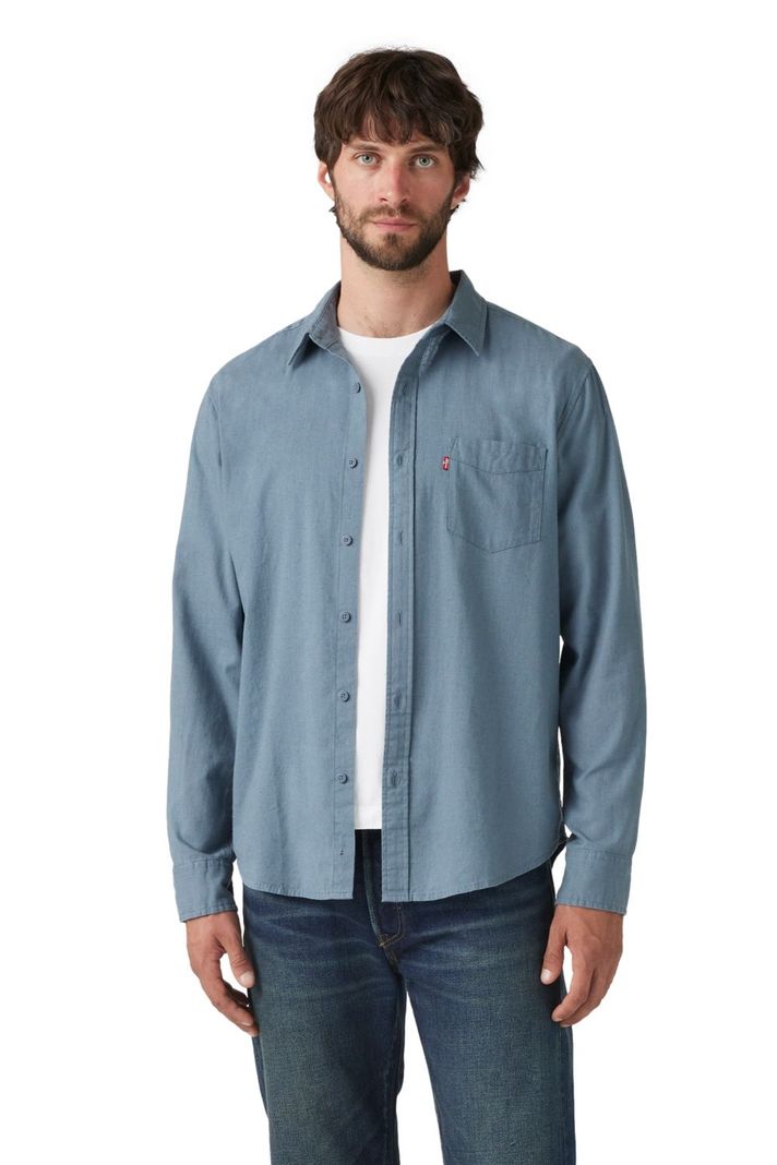 Camisa Hombre Classic Standard Azul Levis 85748-0306-0