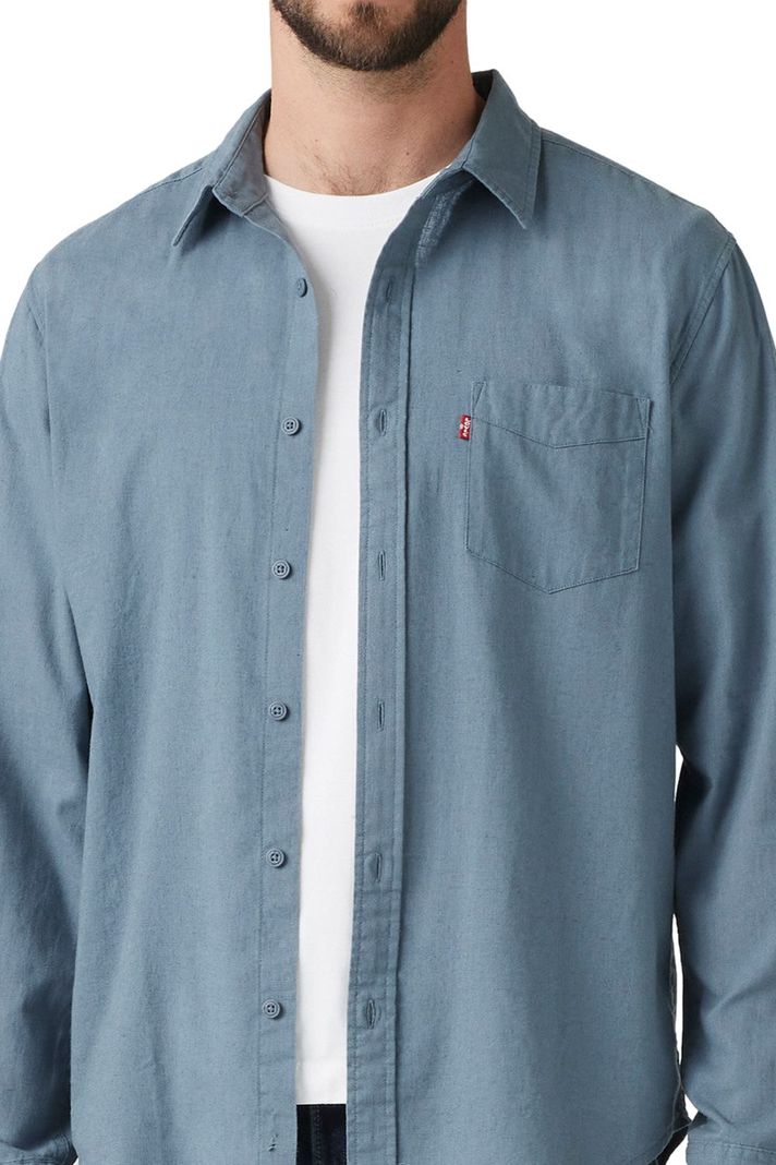 Camisa Hombre Classic Standard Azul Levis 85748-0306-2