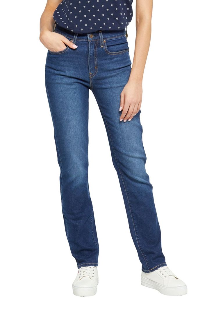 Jeans Mujer 724 High Rise Straight Azul Levis 18883-0304-0