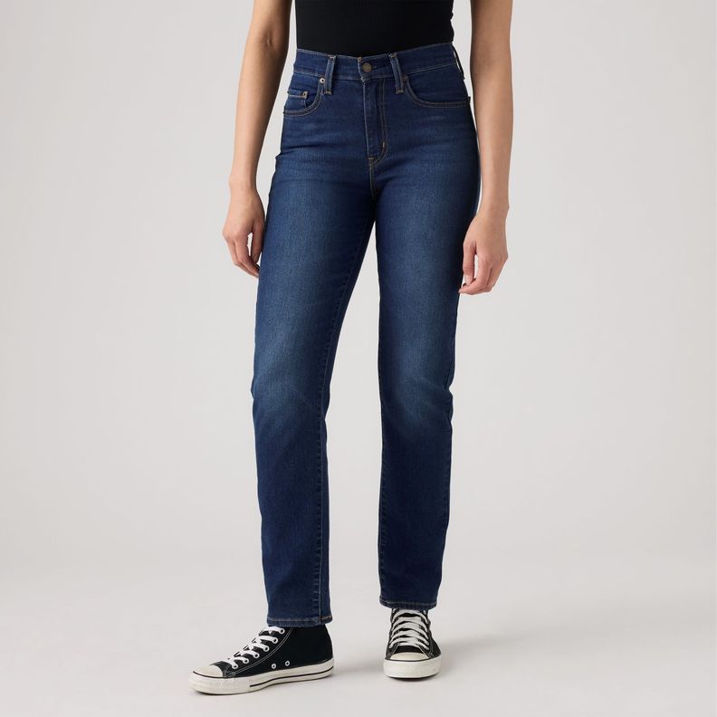 Jeans Mujer 724 High Rise Straight Azul Levis 18883-0304
