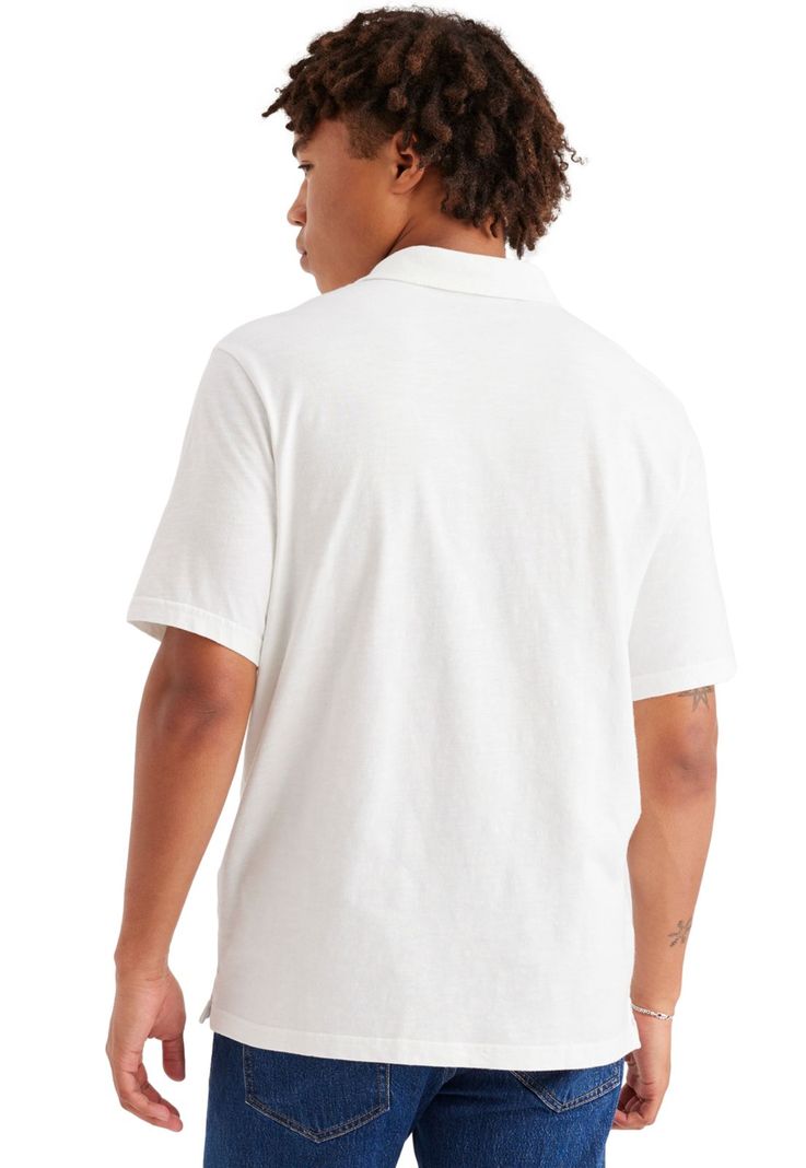 Polera Hombre Polo Pocket Regular Fit Blanca A5771-0000-2