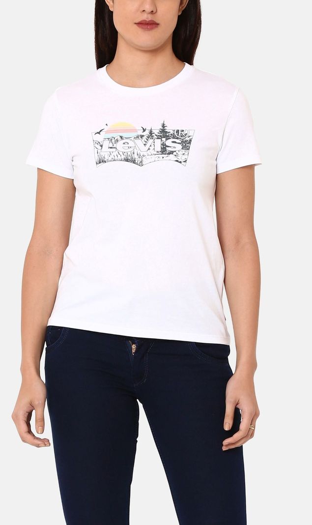 Polera Mujer Regular Fit Blanco Levis 17369-2795-0