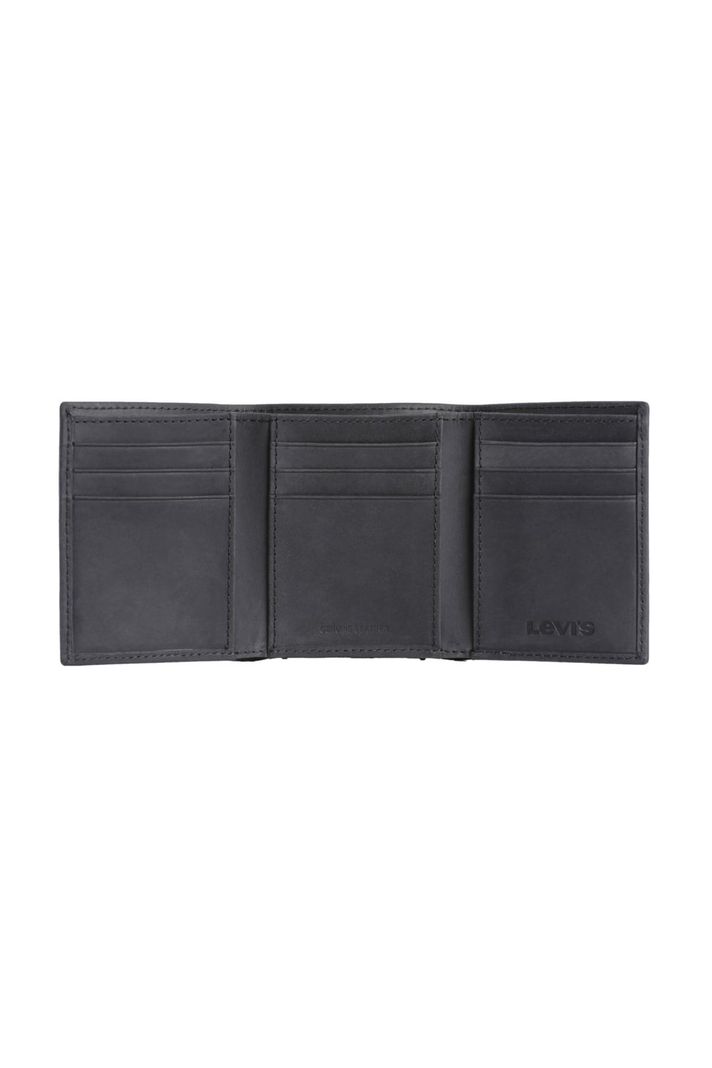Billetera Hombre Trifold Wallet Negro Levis 87524-0079-2