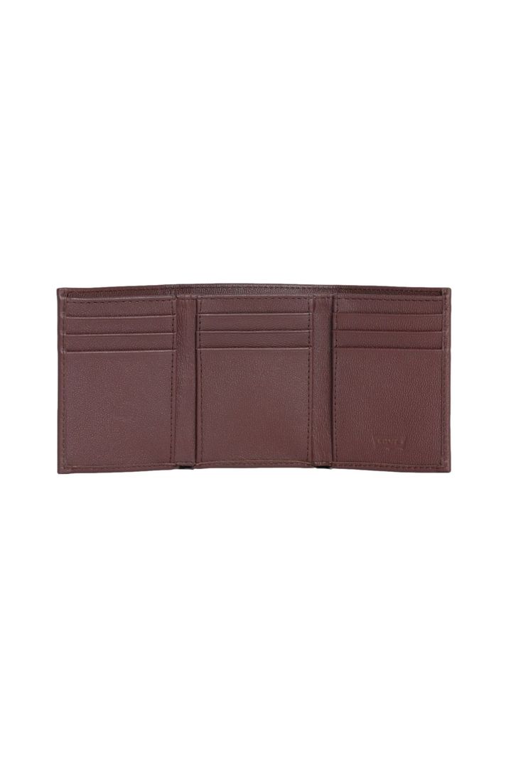 Billetera Hombre Trifold Wallet Café Levis 87524-0061-2