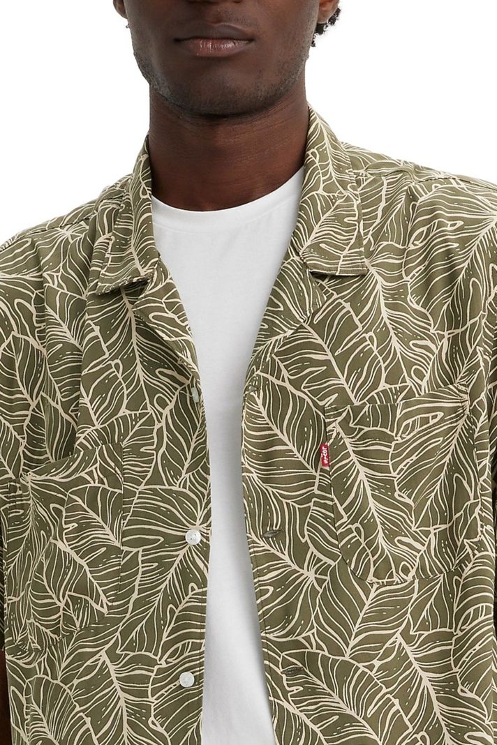 Camisa Hombre Manga Corta Verde Levis 21976-0081-2