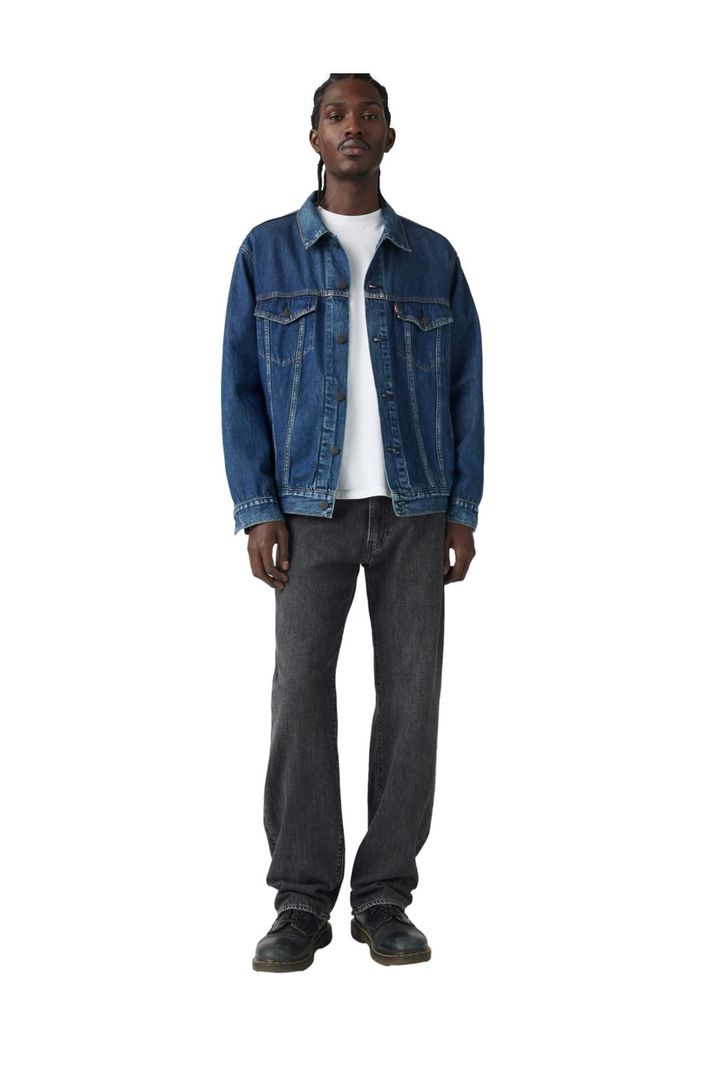 Jeans Hombre 555 Relaxed Straight Negro Levis 000LO-0010-3