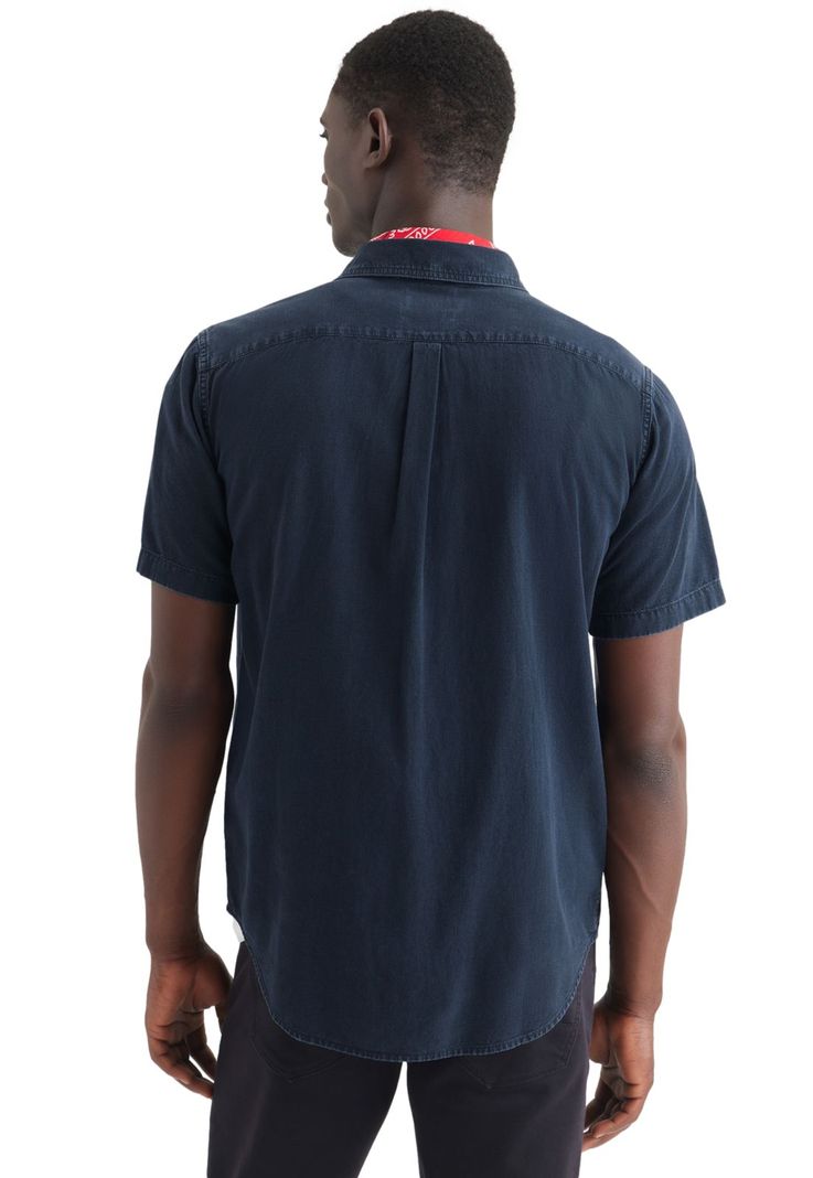 Camisa Hombre Original Regular Fit Azul A6920-0002-1