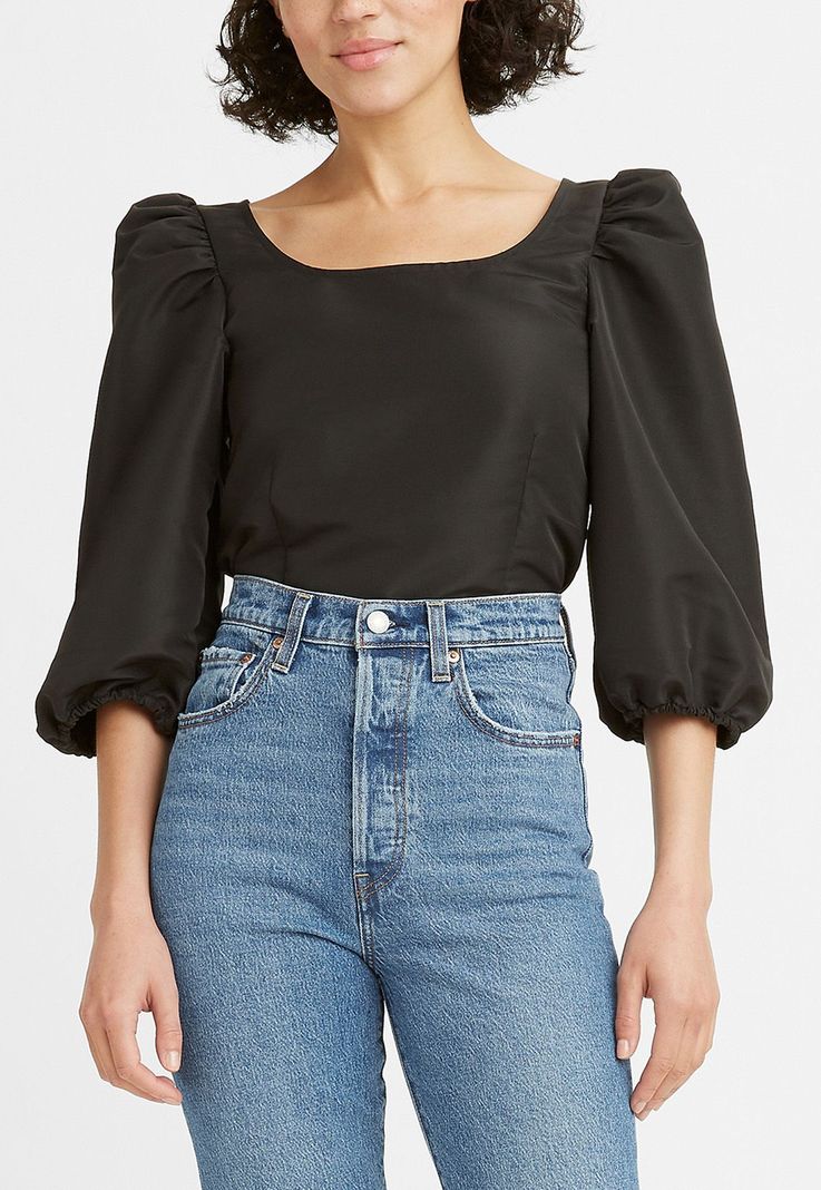Camisa Mujer Lisa Negro Levis A1785-0000-0