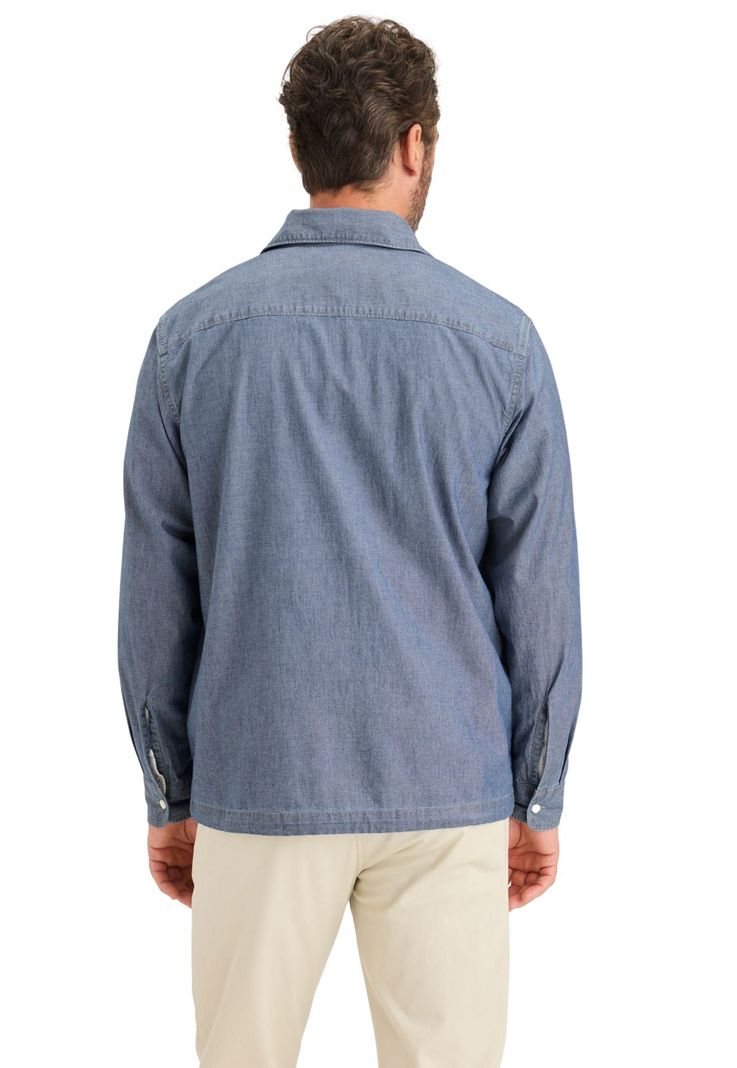 Camisa Hombre Coach's Relaxed Fit Azul A8820-0002-1