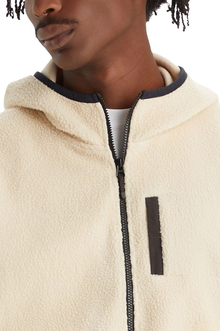 Polerón Hombre Relaxed Fit Sherpa Blanco Levis A7285-0001-2