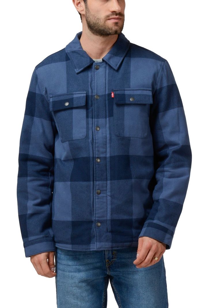 Chaqueta Hombre Shacket Lay Down Azul Levis 59491-0473-0