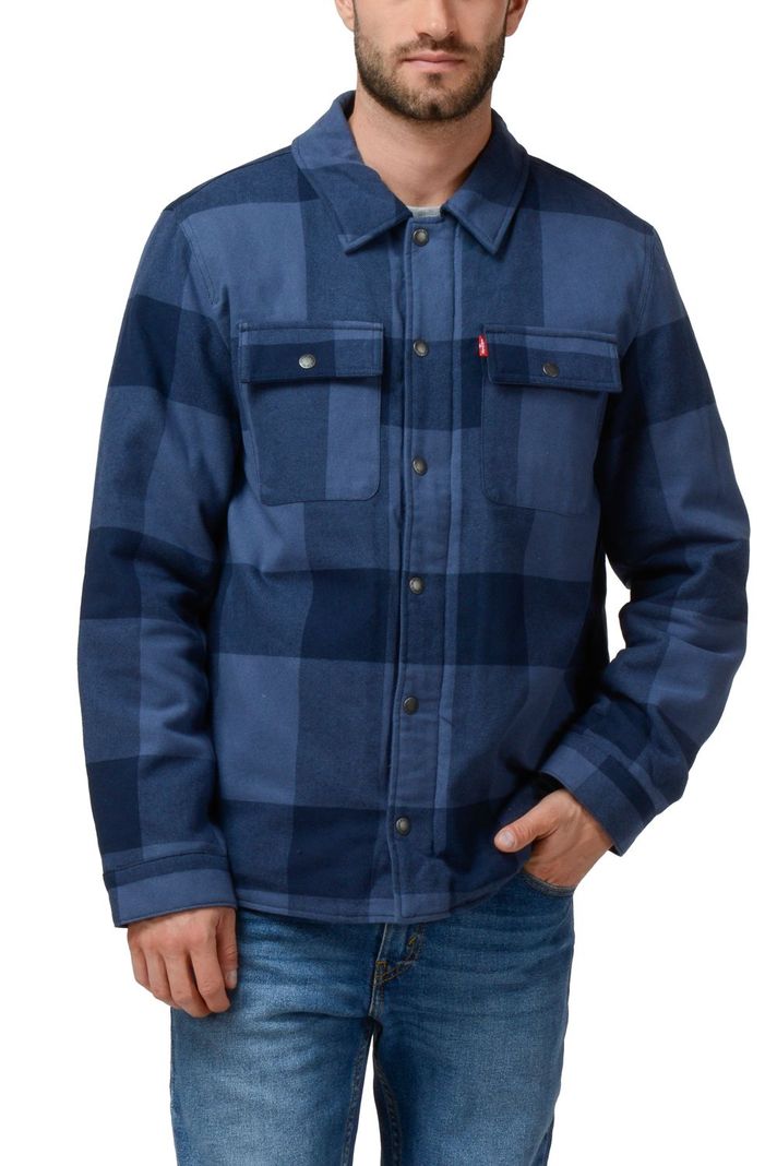 Chaqueta Hombre Shacket Lay Down Azul Levis 59491-0473-3