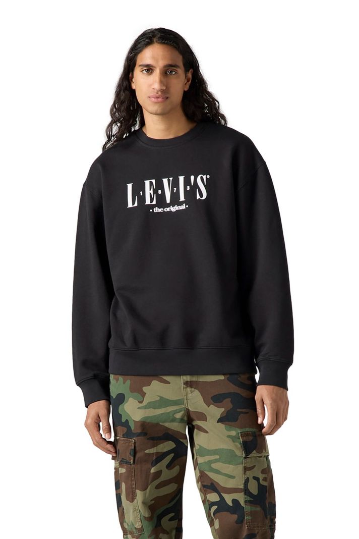 Polerón Hombre Relaxd Graphic Crew Negro Levis 38712-0455-0