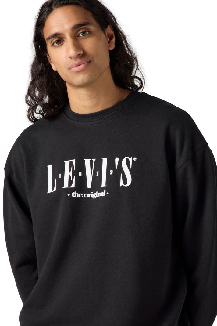 Polerón Hombre Relaxd Graphic Crew Negro Levis 38712-0455-3