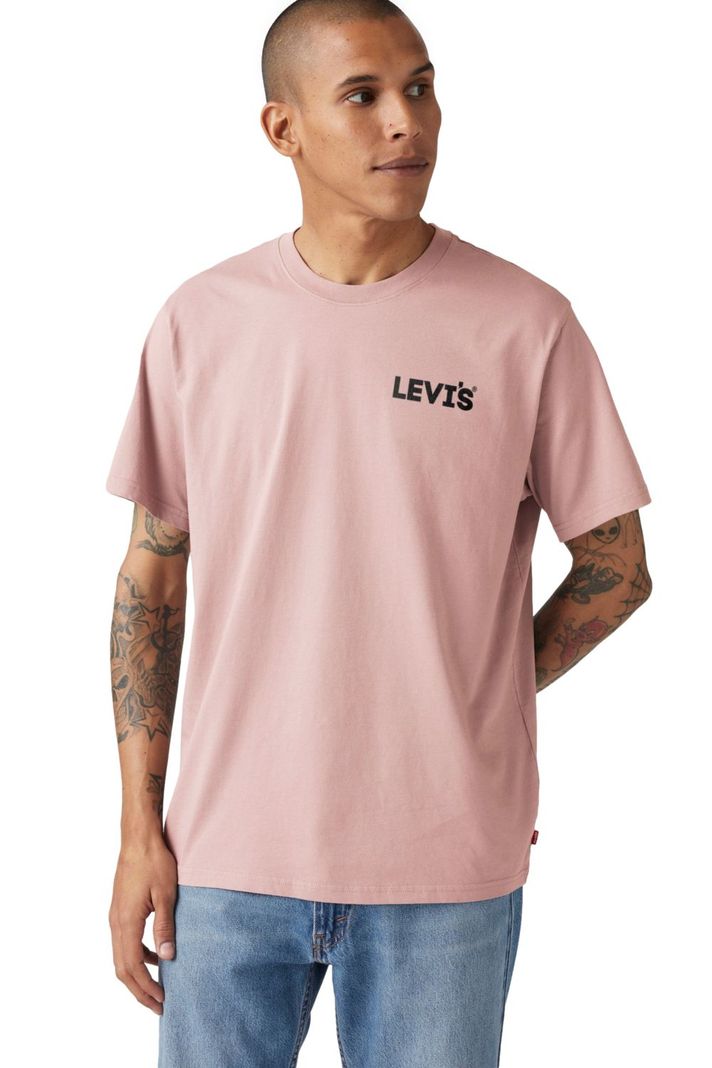 Polera Hombre Ss Relaxed Fit Tee Rosado Levis 16143-2000-2
