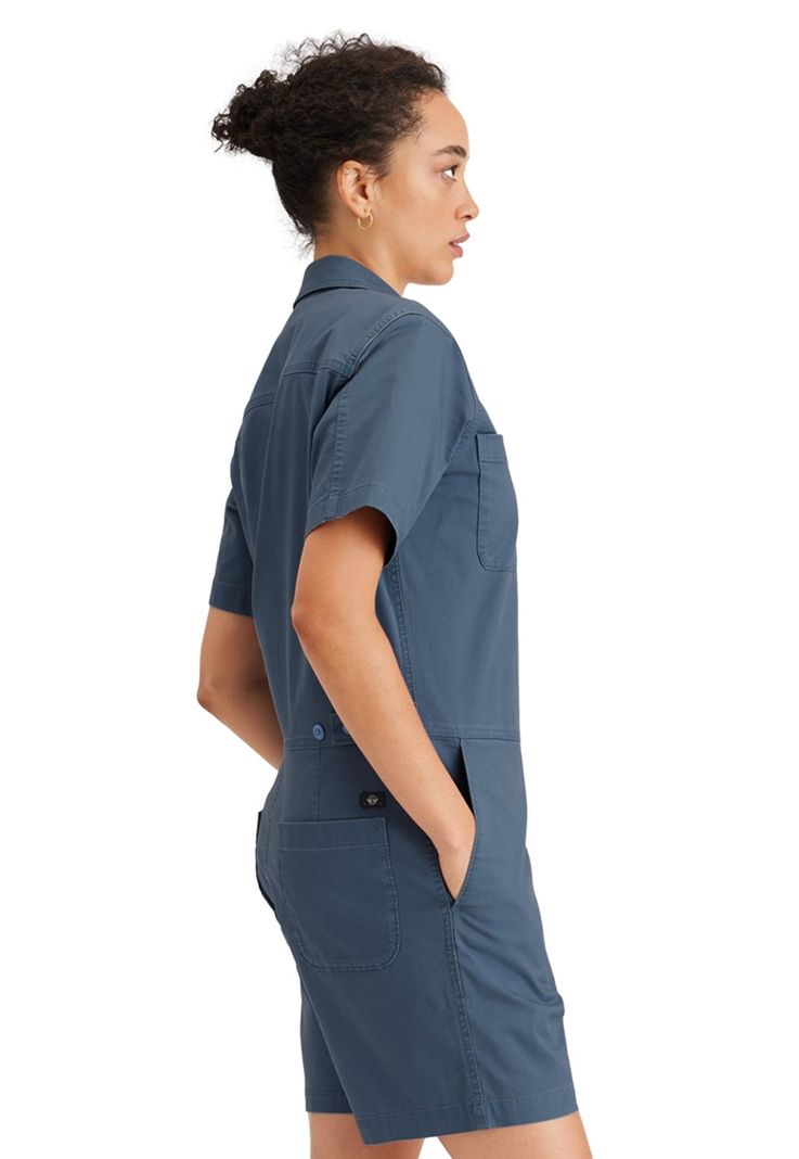 Enterito Mujer Playsuit Relaxed Fit Azul A6964-0001-1
