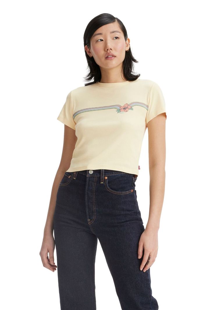 Polera Mujer Sporty Tee Amarillo Levis A8798-0012-0