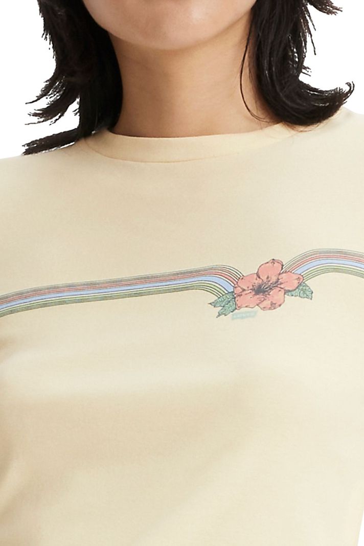 Polera Mujer Sporty Tee Amarillo Levis A8798-0012-1