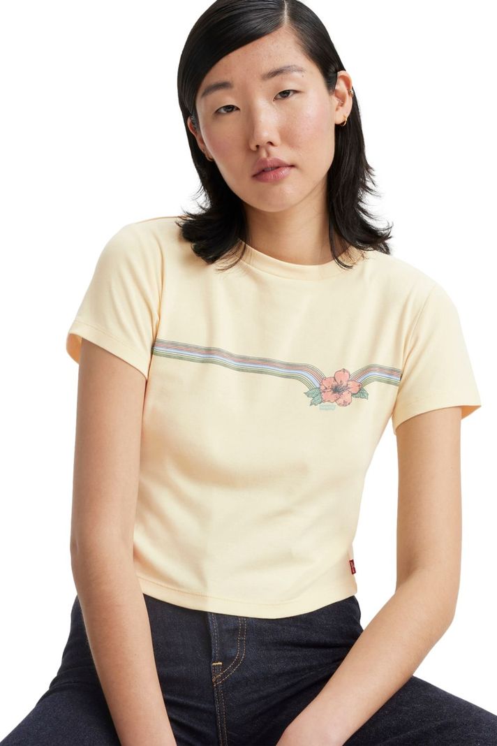 Polera Mujer Sporty Tee Amarillo Levis A8798-0012-4