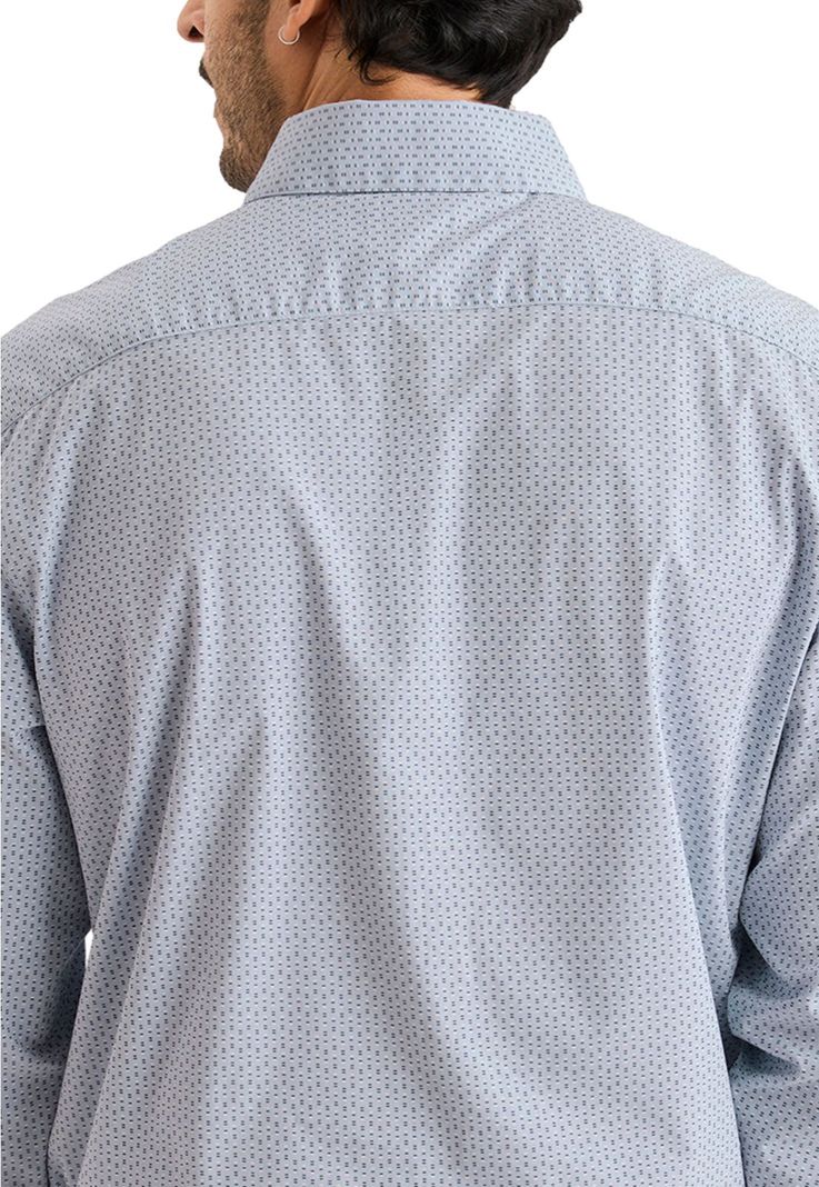 Camisa Hombre Workday Classic Fit Celeste-3