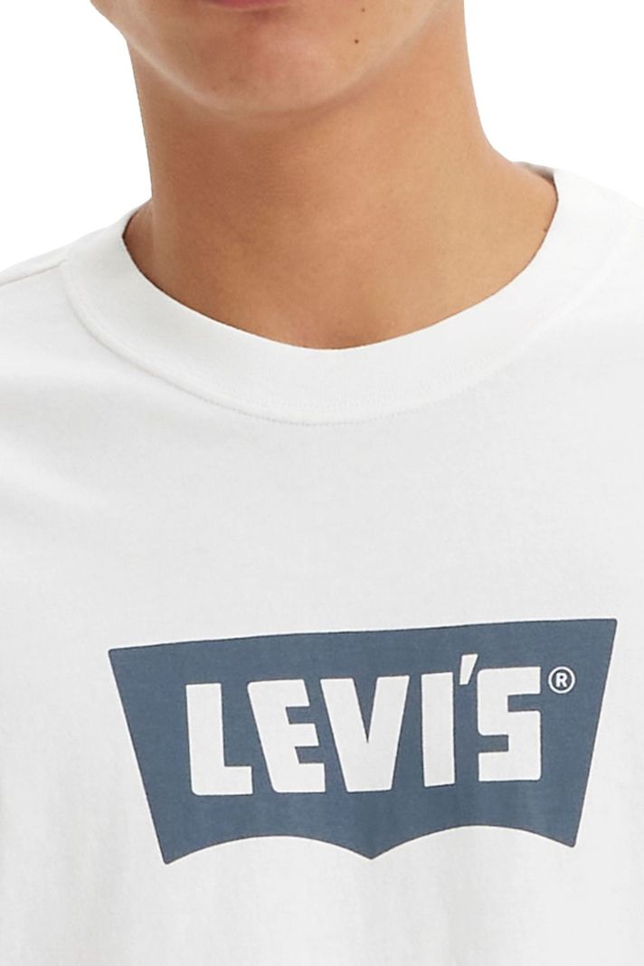 Polera Hombre Vintage Bw Graphic Tee Blanco Levis 000RY-0003-2
