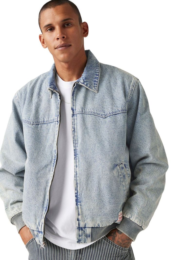 Chaqueta Hombre Embarcadero Aviator Azul Levis A8583-0003-2