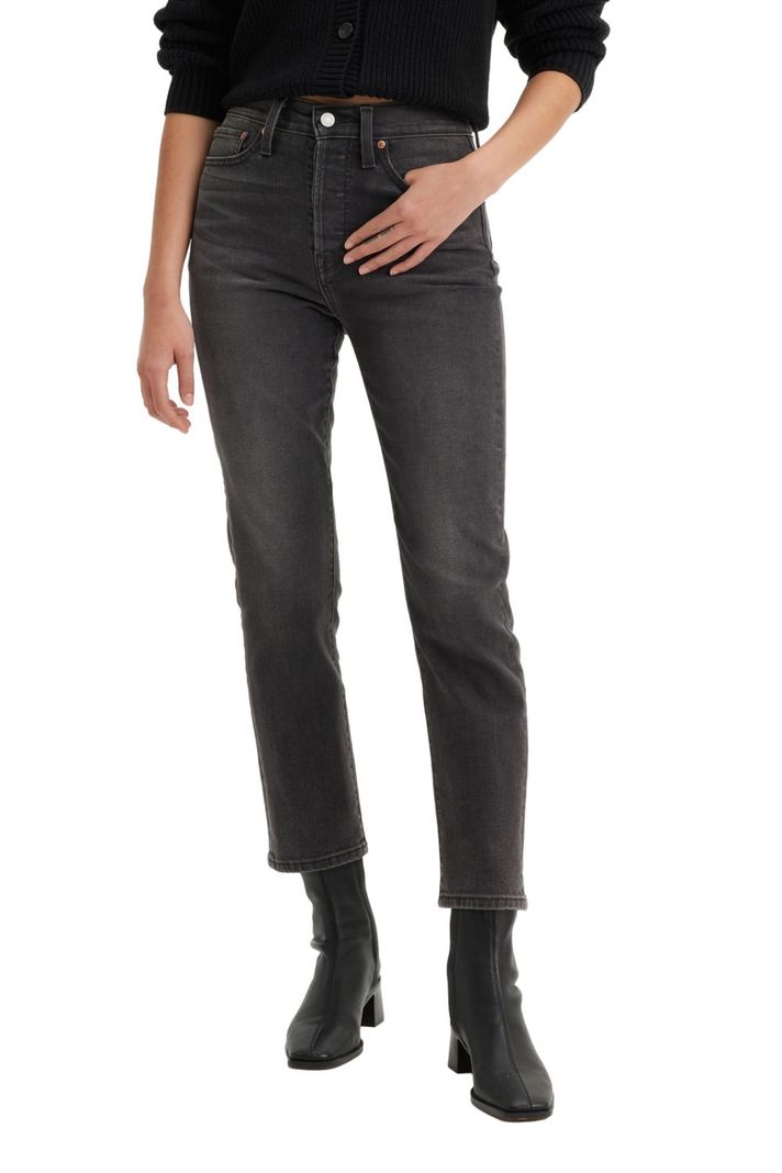 Jeans Mujer Wedgie Straight Negro Levis 34964-0206-0