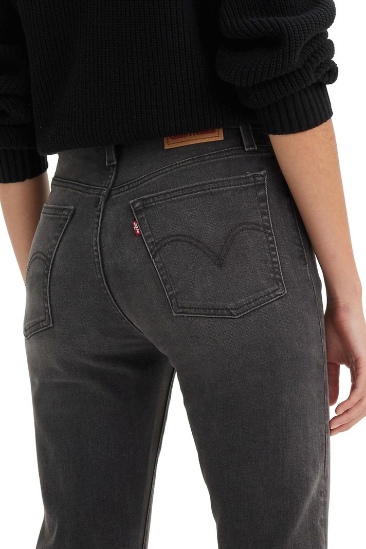 Jeans Mujer Wedgie Straight Negro Levis 34964-0206-3