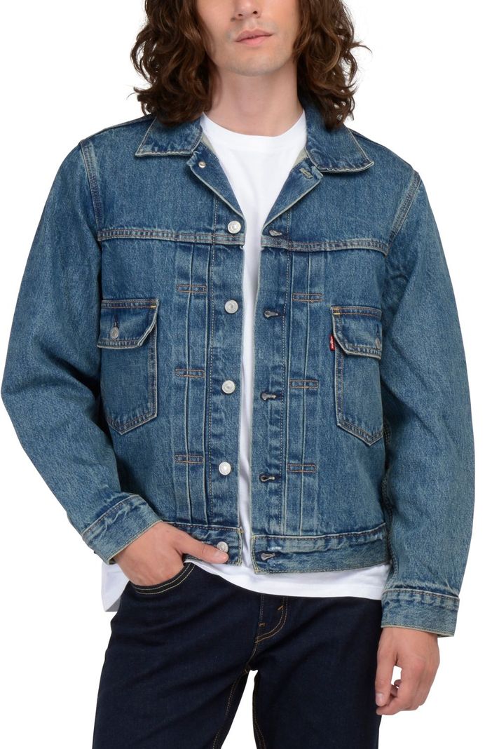 Chaqueta Hombre Relaxed Fit Trucker Azul Levis A7632-0001-0