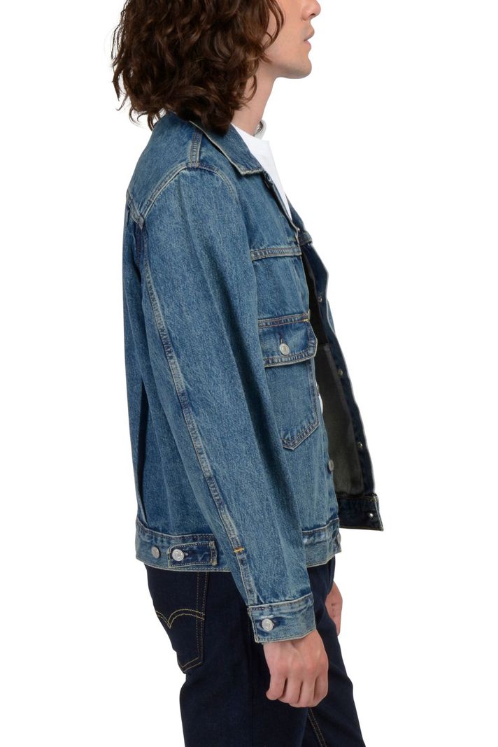 Chaqueta Hombre Relaxed Fit Trucker Azul Levis A7632-0001-1