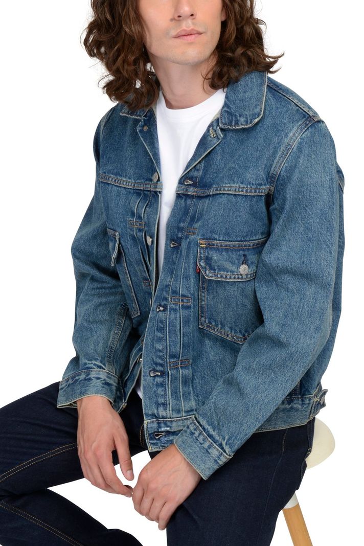 Chaqueta Hombre Relaxed Fit Trucker Azul Levis A7632-0001-3