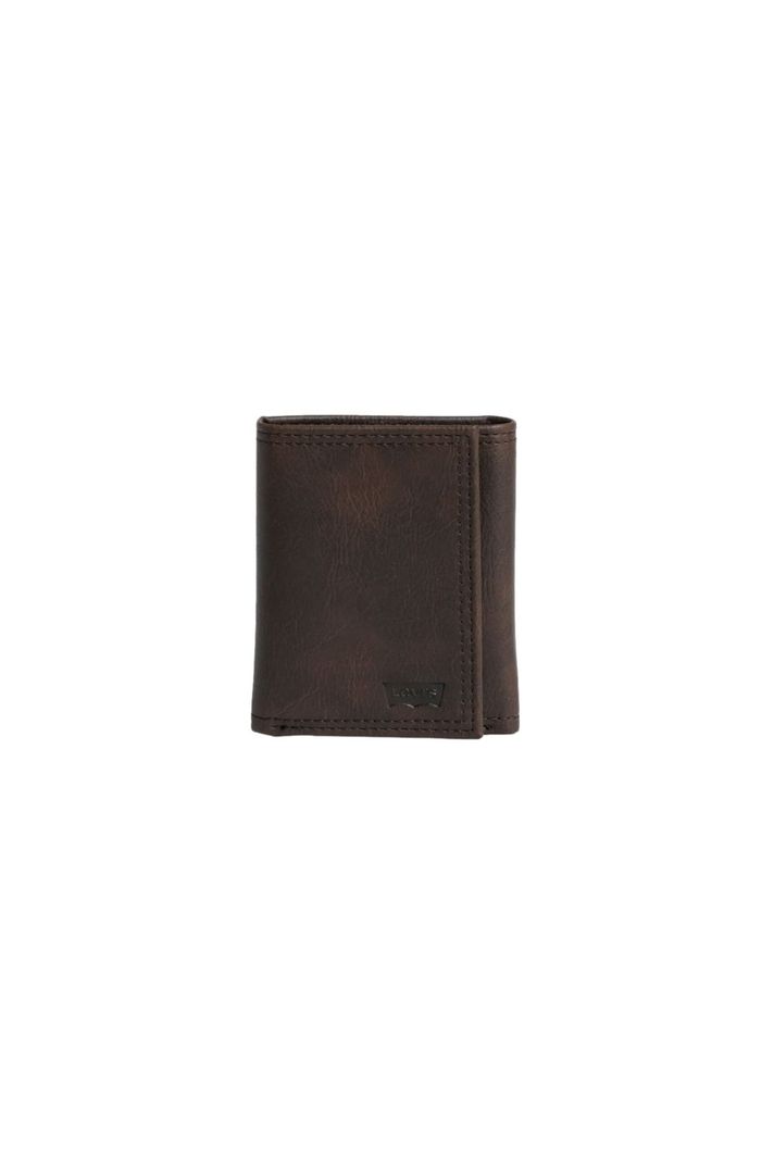 Billetera Hombre Trifold ID Café Levis 87524-0023-1