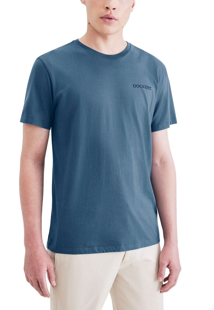 Polera Hombre Graphic Tee Slim Fit Azul Oscuro A1103-0208-0