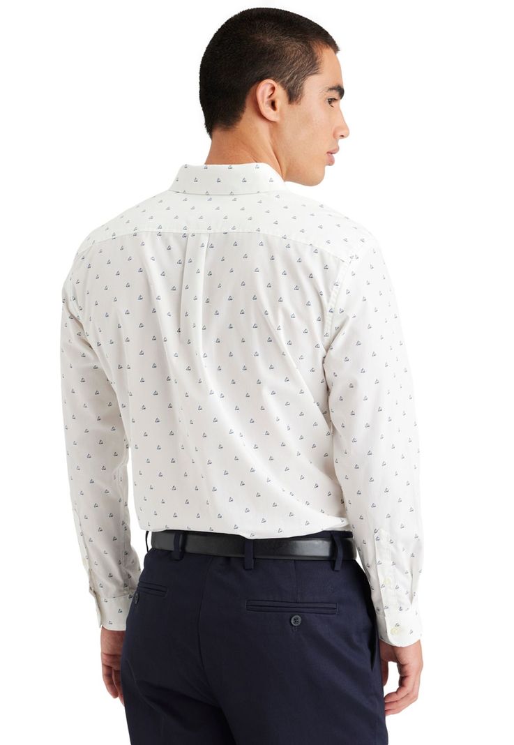 Camisa Hombre Stain Defender Classic Fit Blanco A4252-0045-2