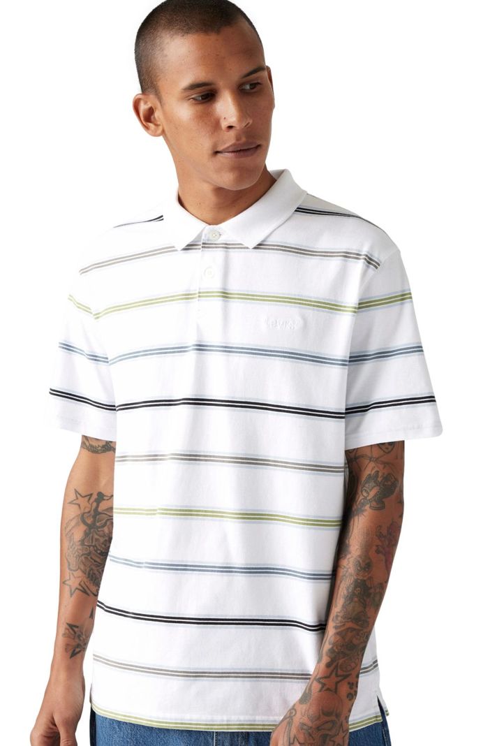 Polera Hombre Authentic Polo Blanco Levis A6735-0026-2