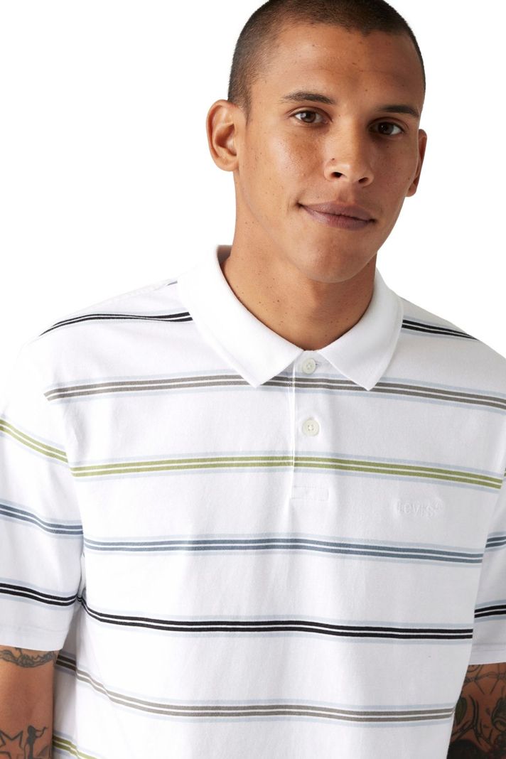 Polera Hombre Authentic Polo Blanco Levis A6735-0026-3