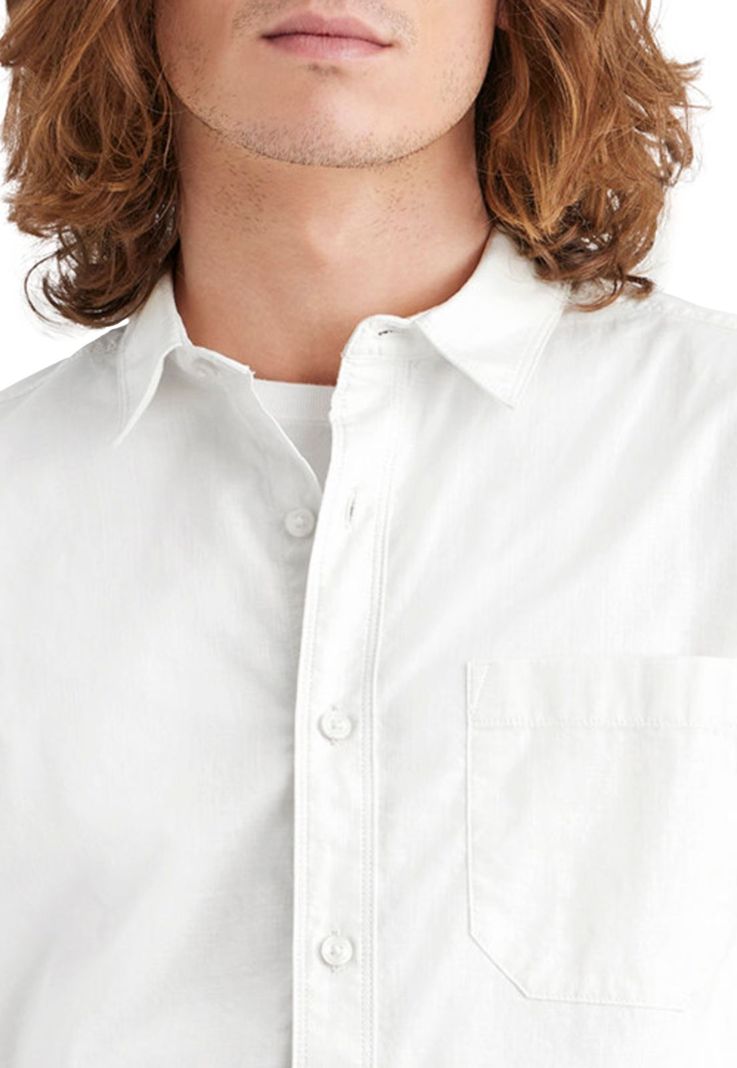 Camisa Hombre Casual Slim Fit Blanco A4253-0000-1