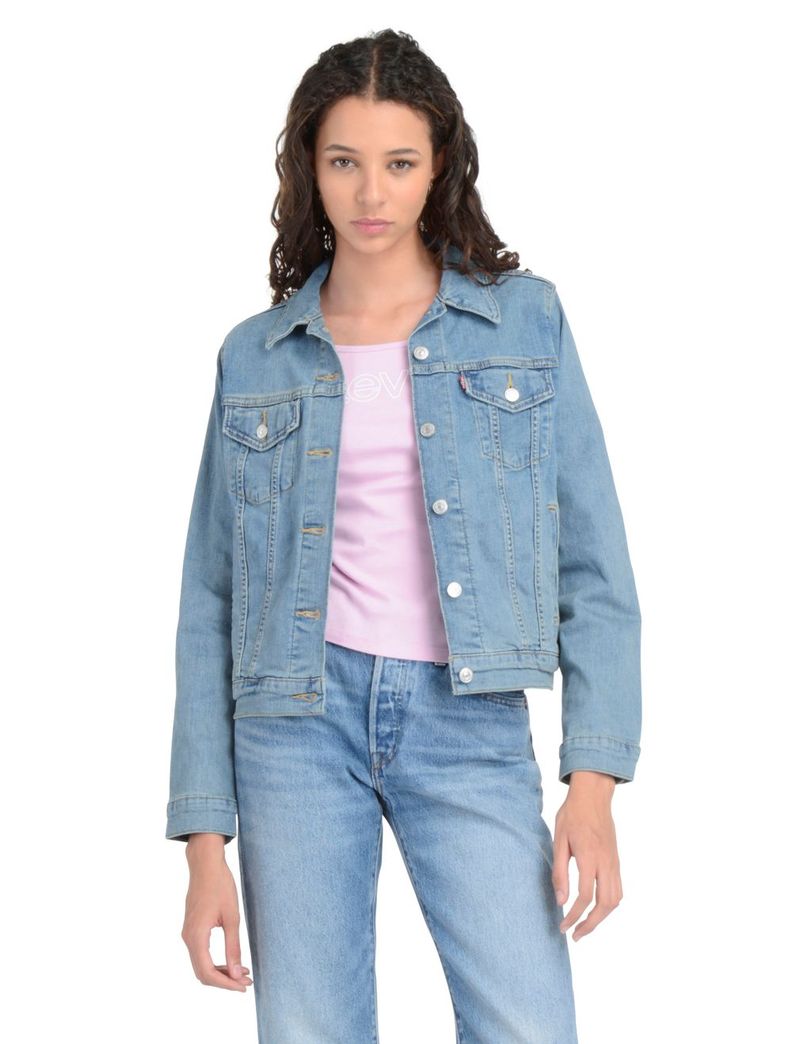 Chaqueta Mujer Regular Fit Botones Azul Levis 29945-0012-0