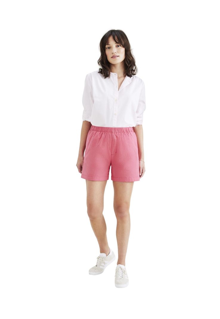 Short Mujer Weekend Pull On Rojo A4277-0007-3