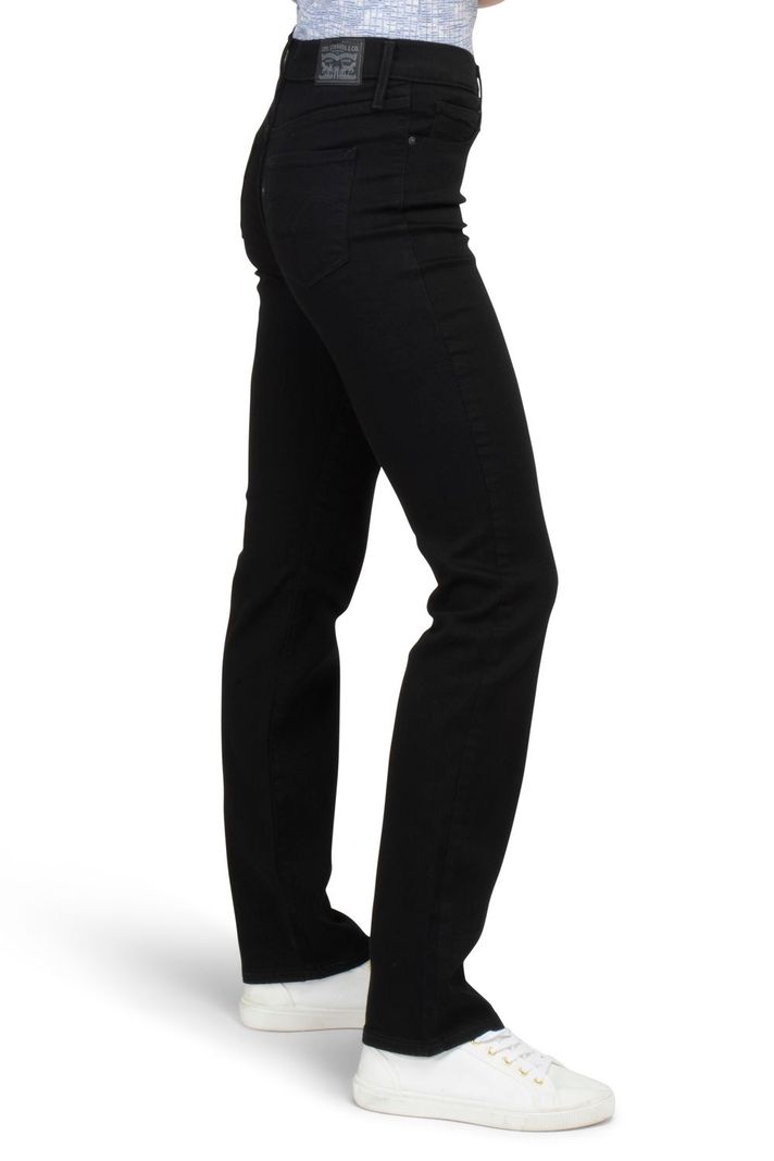 Jeans Mujer 314 Shaping Straight Negro Levis 19631-0000-1