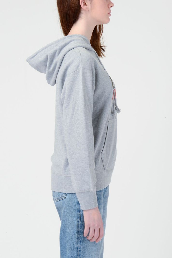 Polerón Mujer con Capucha Gris Levis 18487-0088-1
