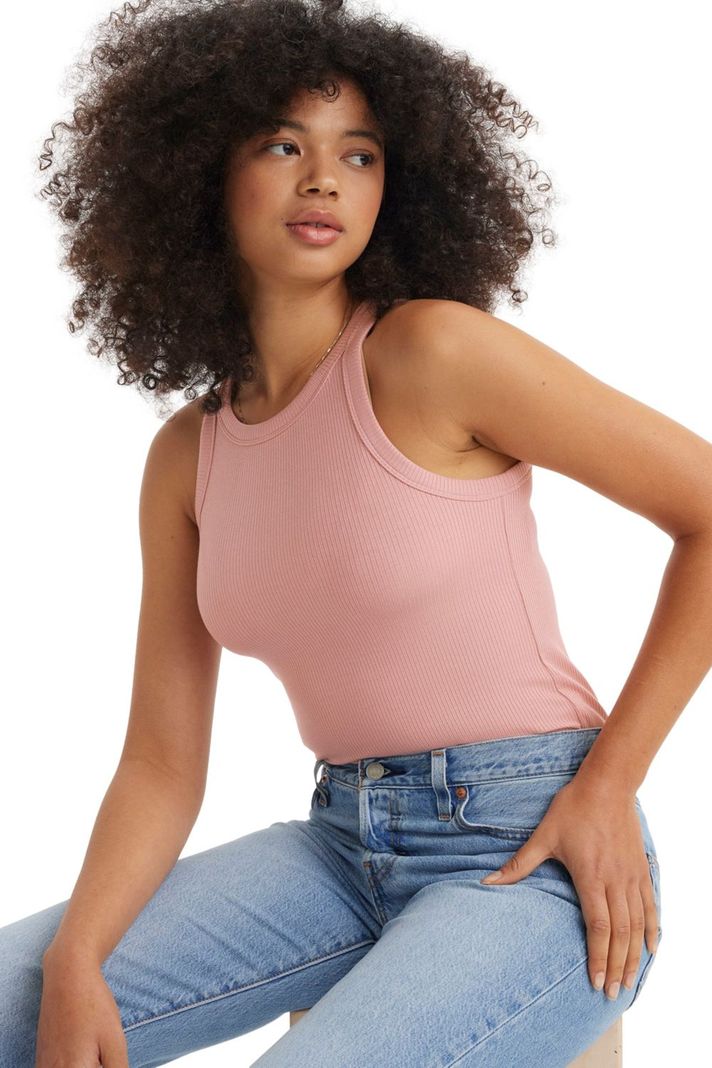 Polera Mujer Tank Top Rosado Levis A7326-0010-2